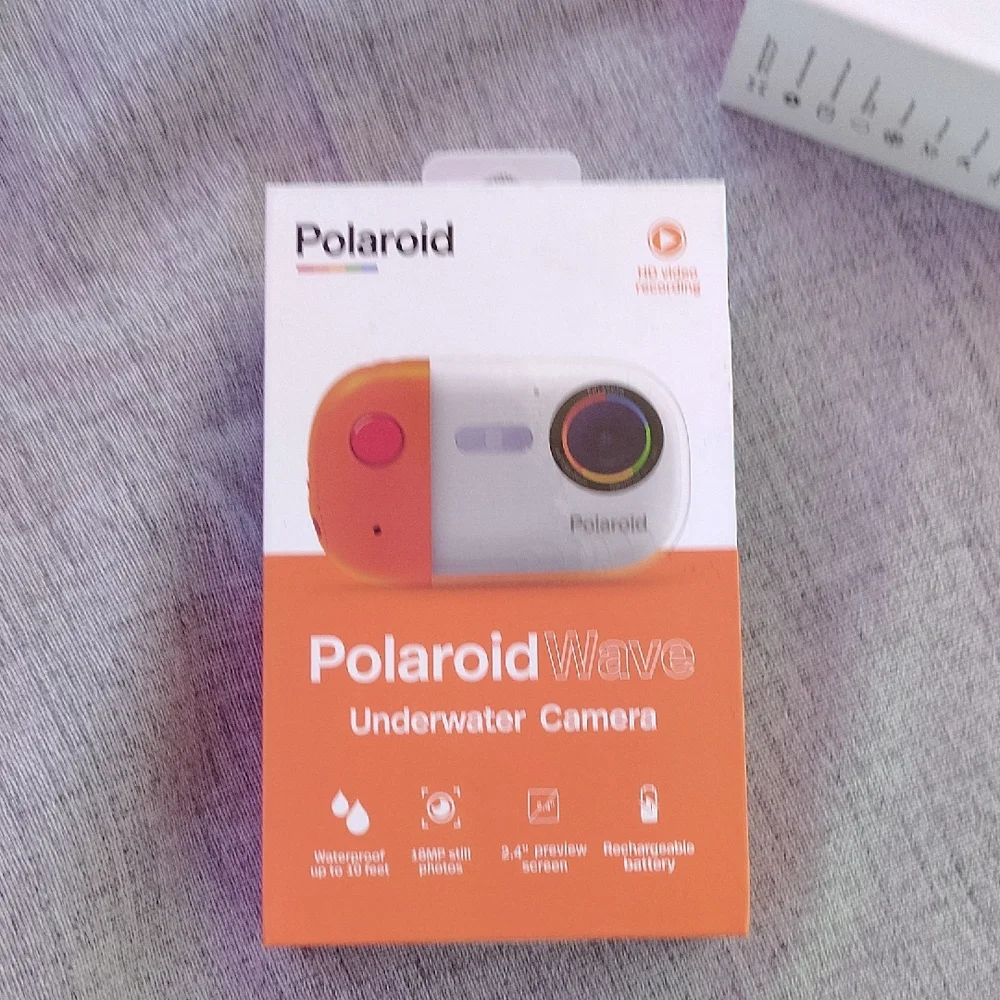 Polaroid Wave Orange Waterproof Camera